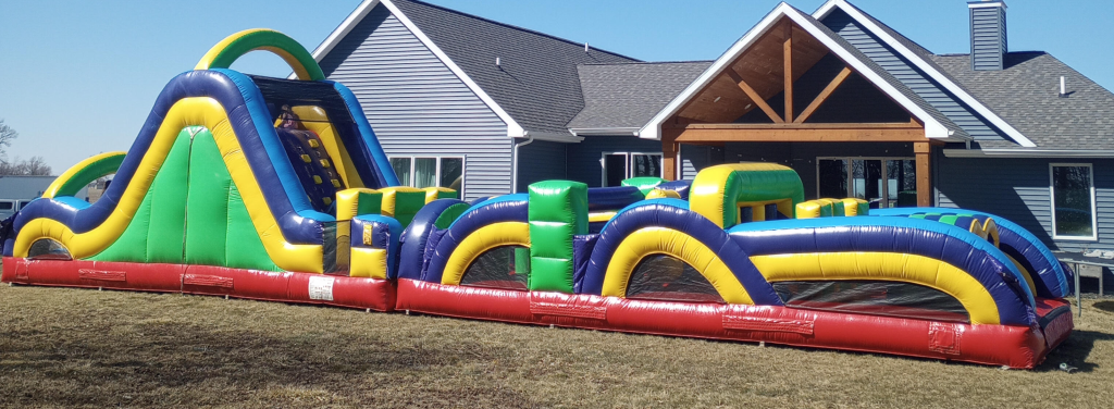61' Radical run obstacle course for rent in Indiana